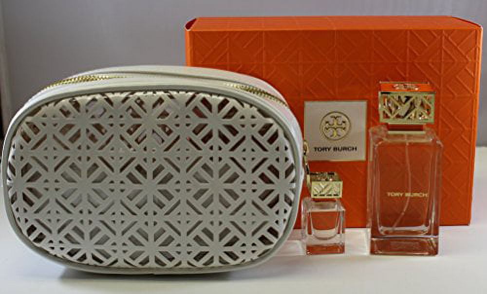 Tory Burch 3 Pc Gift Set With Cosmetic Bag NEW Walmart