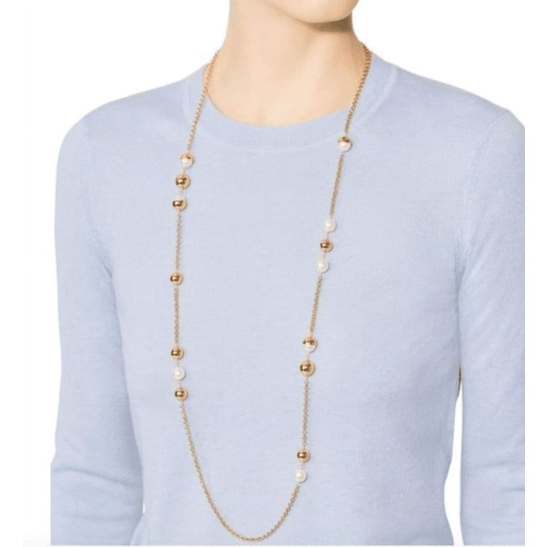 Tory burch shop rosary necklace
