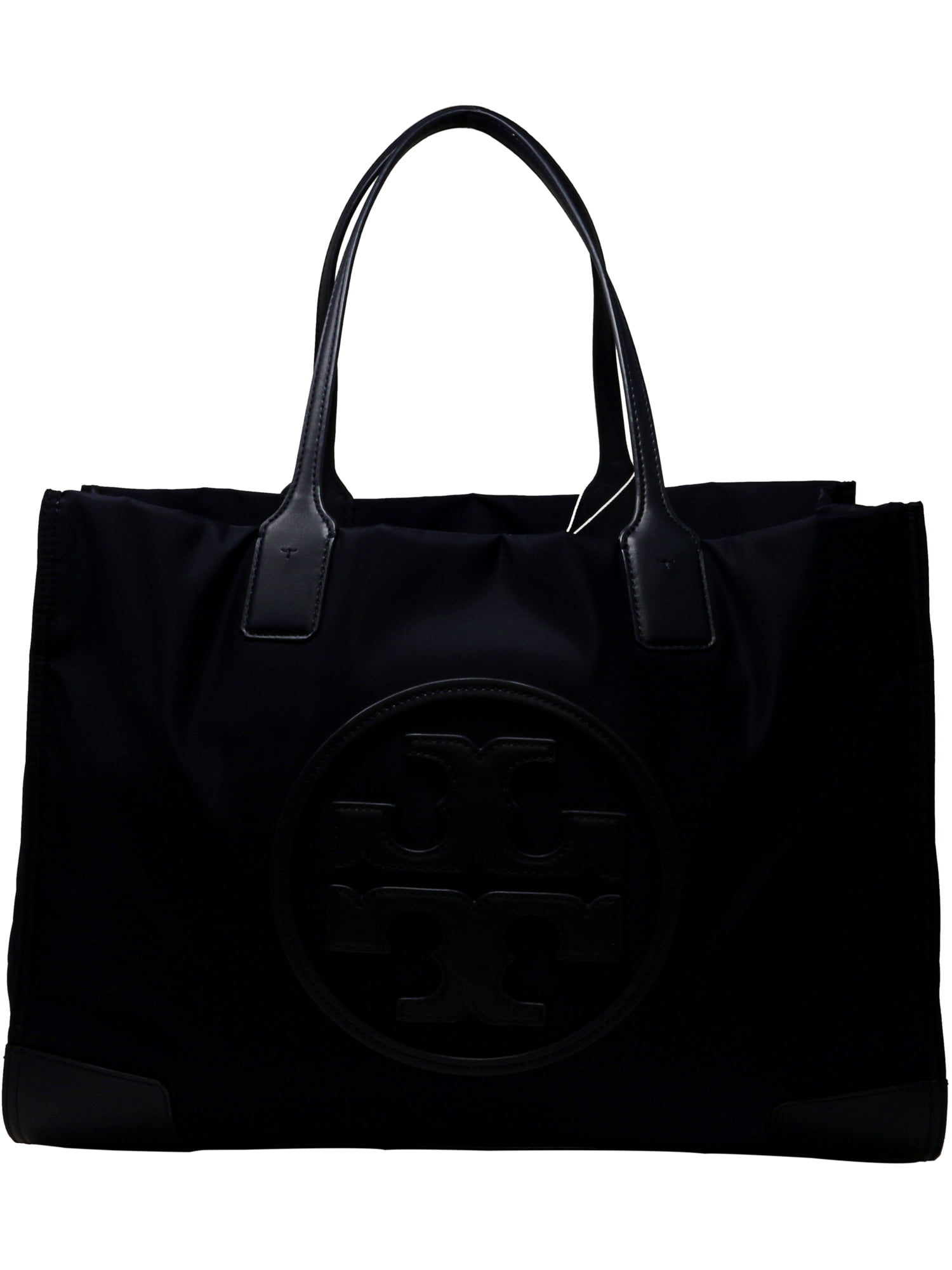 Tory Burch Nylon Black Ella Tote Handbag