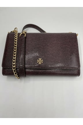 Emerson Embossed Lizard Chain Wallet