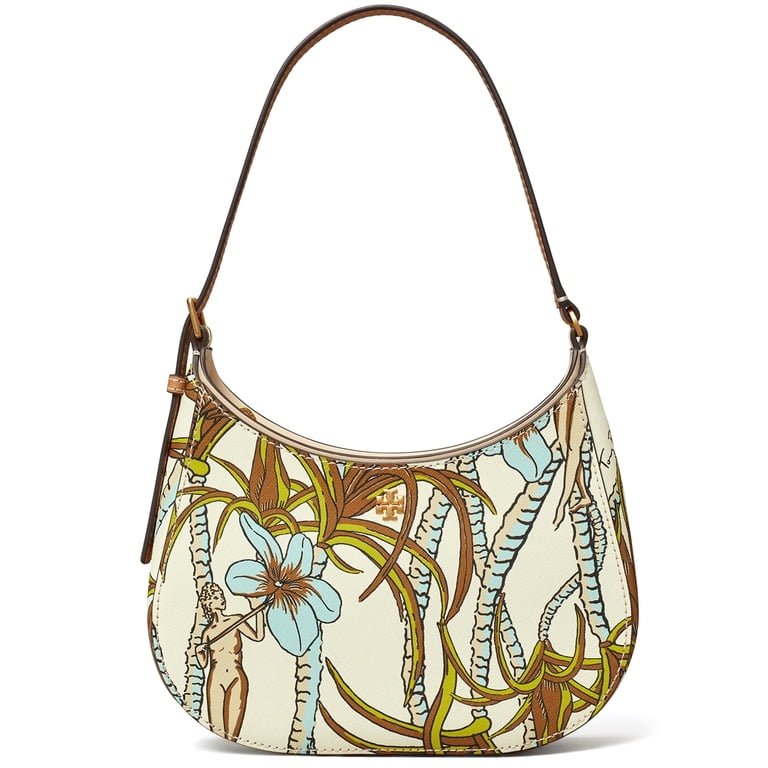 バッグ Tory Burch Emerson Zip Shoulder Bag Tory Burch Women's Emerson Small Printed Zip Shoulder Bag (Multi