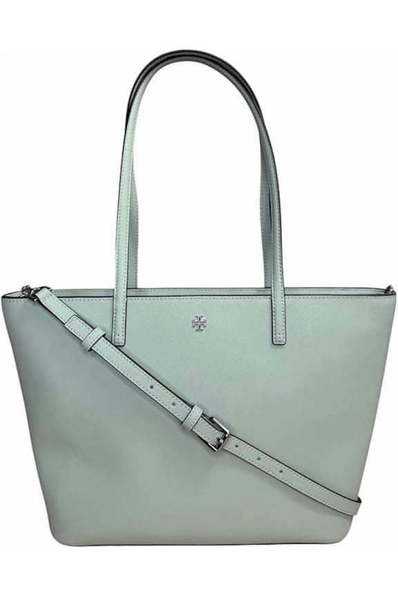 Emerson Top Zip Tote Detachable Crossbody Strap (Cold Brew Light Cream)