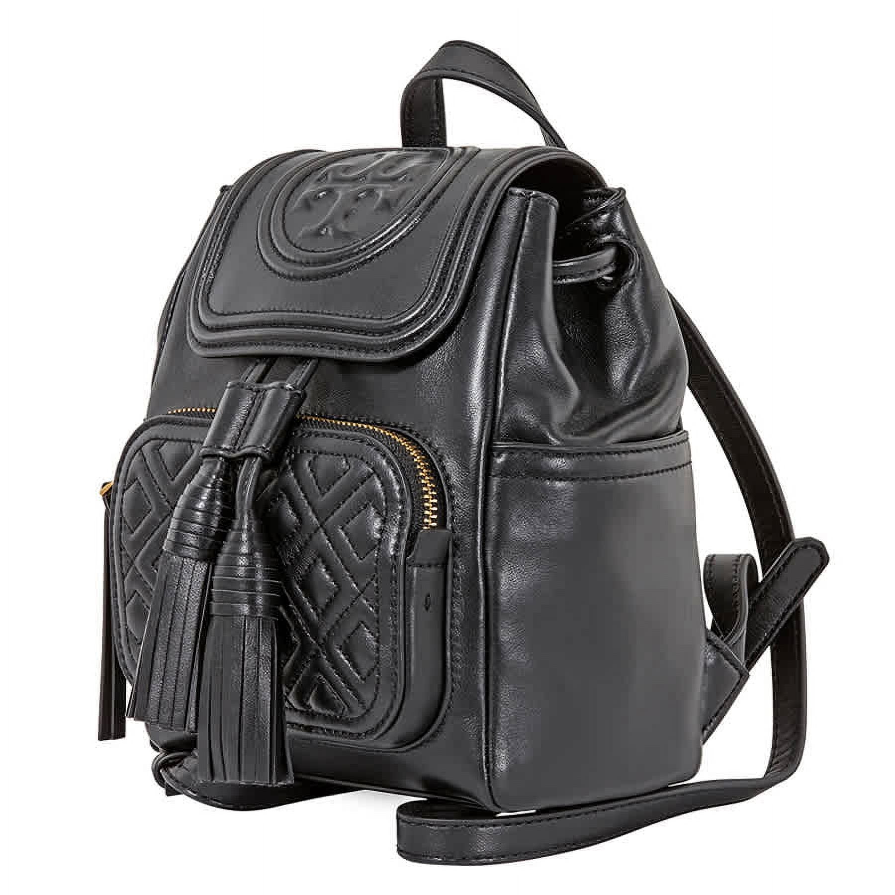 Tory burch fleming backpack cheap black