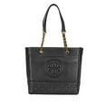thumbnail image 1 of Tory Burch Fleming Tote- Black, 1 of 3