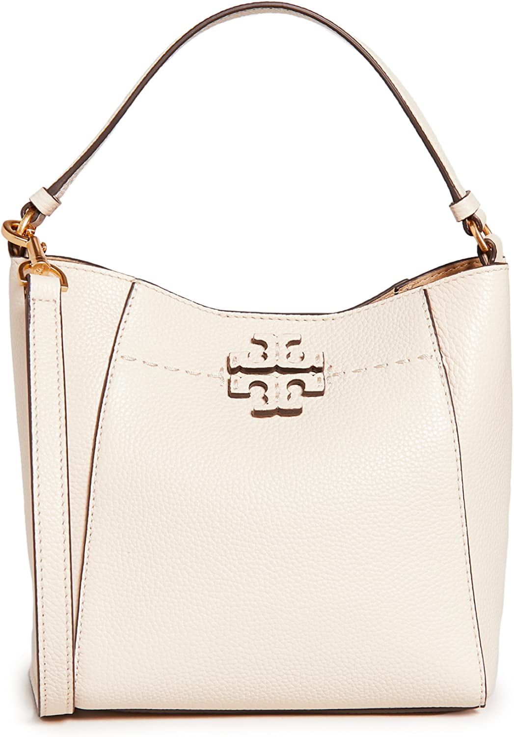Tory Burch Hb Mcgraw Small Bucket Crossbody Bag Brie OS  display picture 1