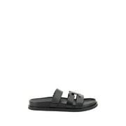 Tory Burch Womens INES Sport Slide Flat Sandal, Perfect Black