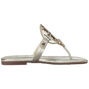 Tory Burch Women's Miller Thong Sandals, Bleach, White, B2B