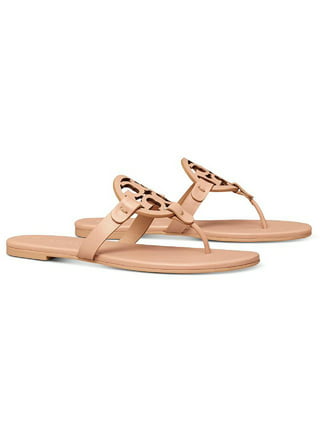 Tory Burch Sea Shell Pink & Gold Benton Leather Sandal - Women, Best Price  and Reviews