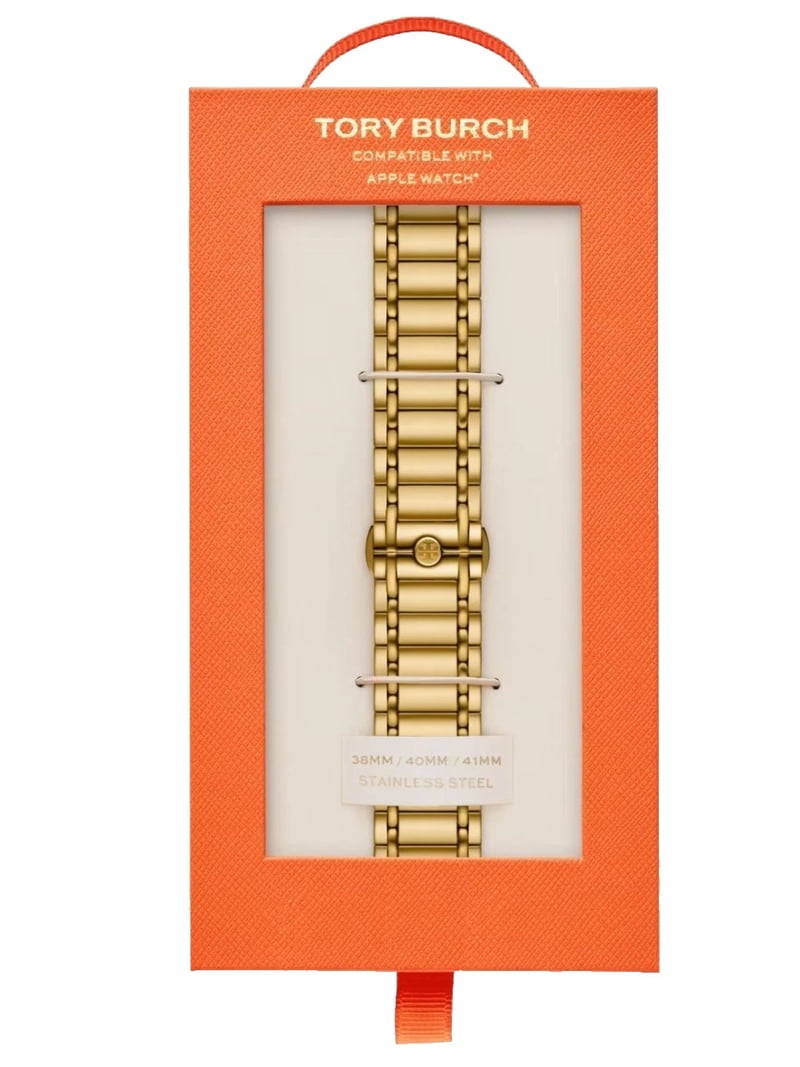 Tory Burch Miller Gold Bracelet Apple Watch Strap 38mm 40mm 41mm 42mm TBS0094 Tory Burch Miller Gold Bracelet Apple Watch Strap 38mm 40mm  main image 2