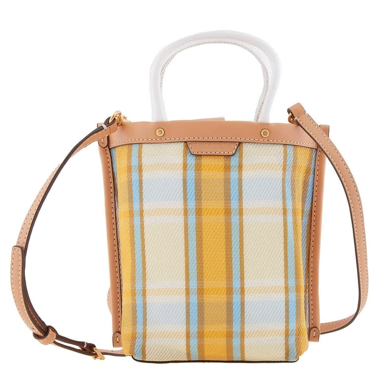 Tory Burch Mini Perry Mesh Tote in Ciel