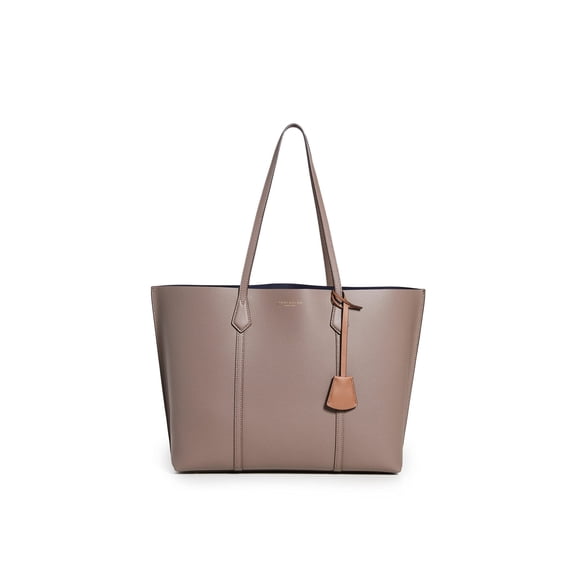 Tory Burch Women's Perry Triple-Compartment Tote Brown