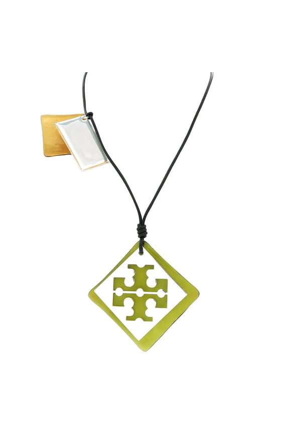 Resin Logo Long Necklace