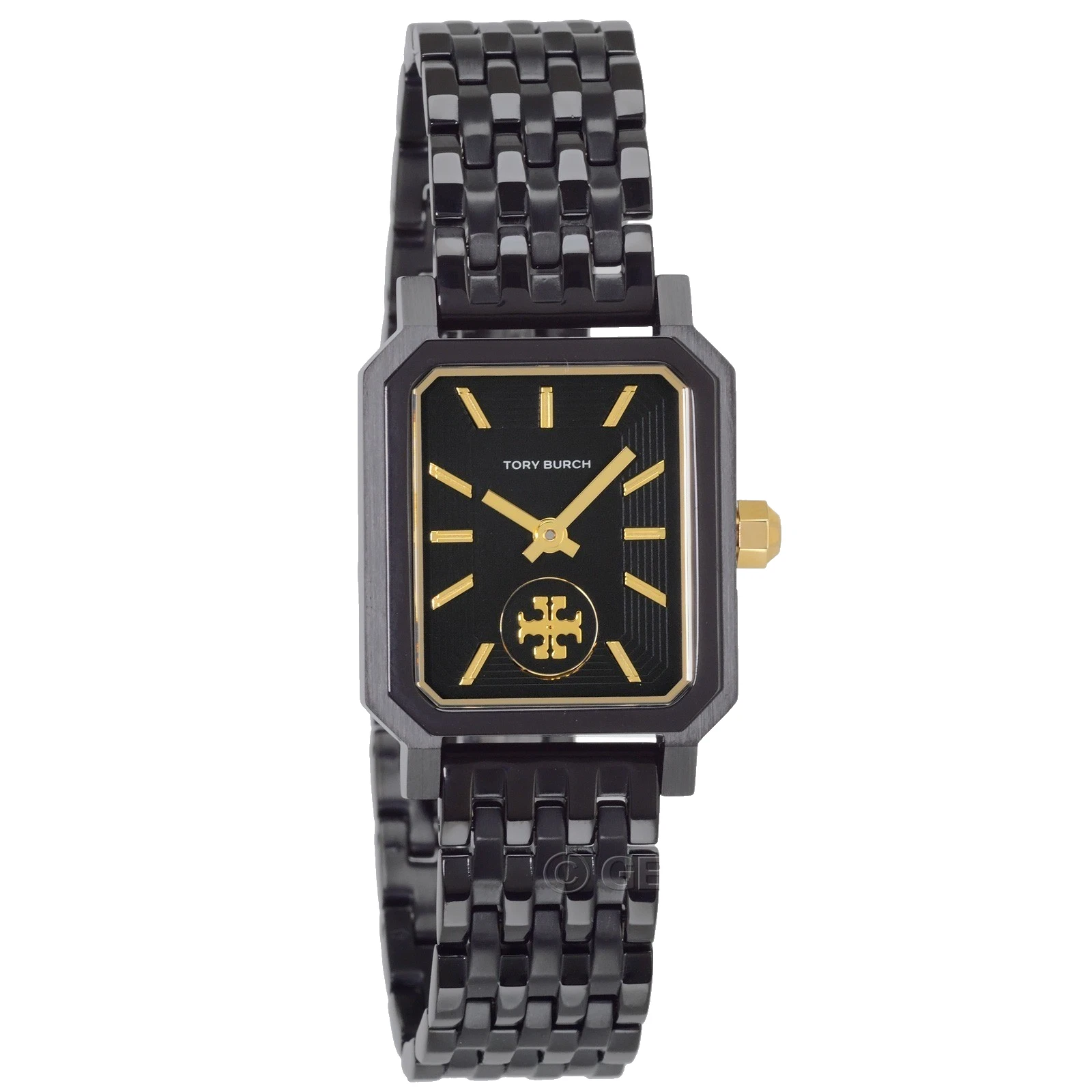 Tory Burch Robinson TBW1512 Black Dial Black Bracelet 27mm Women's