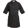 thumbnail image 1 of Tory Burch Rtw Topstitch Poplin Shirtdress Black, 1 of 1