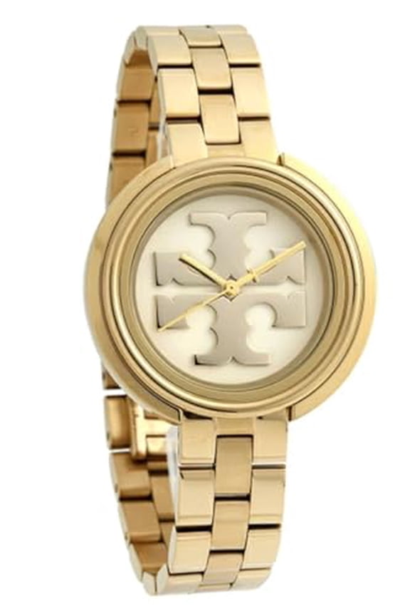TBW6208 Miller White Logo Dial Gold Stainless Steel Band Women's Watch