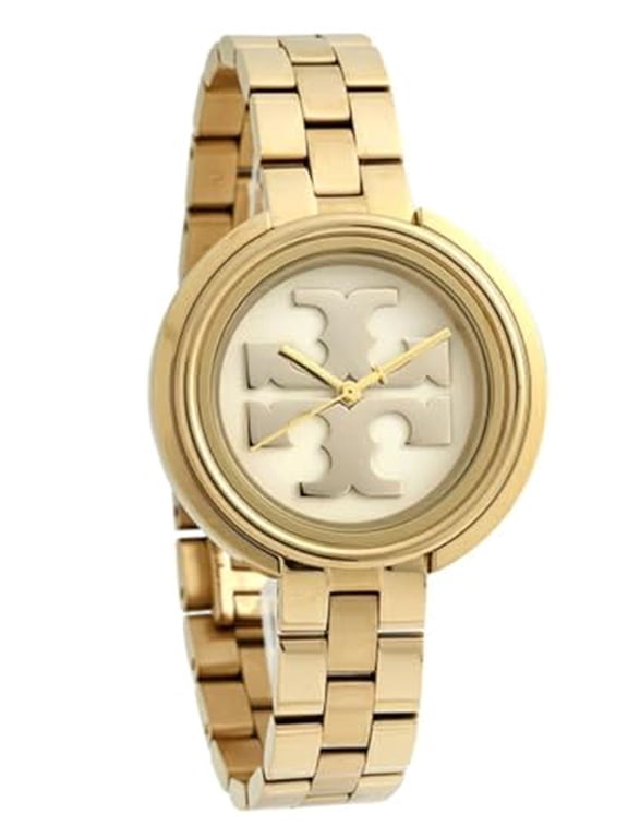 TBW6208 Miller White Logo Dial Gold Stainless Steel Band Women's Watch