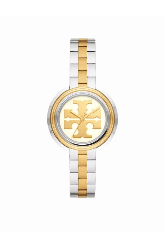 TBW6209 Miller Two Tone Gold Silver Logo Dial Stainless Womens Watch