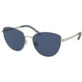 thumbnail image 1 of Tory Burch TY 6091 Metal Womens Cat Eye Sunglasses Gold 56mm Adult, 1 of 2