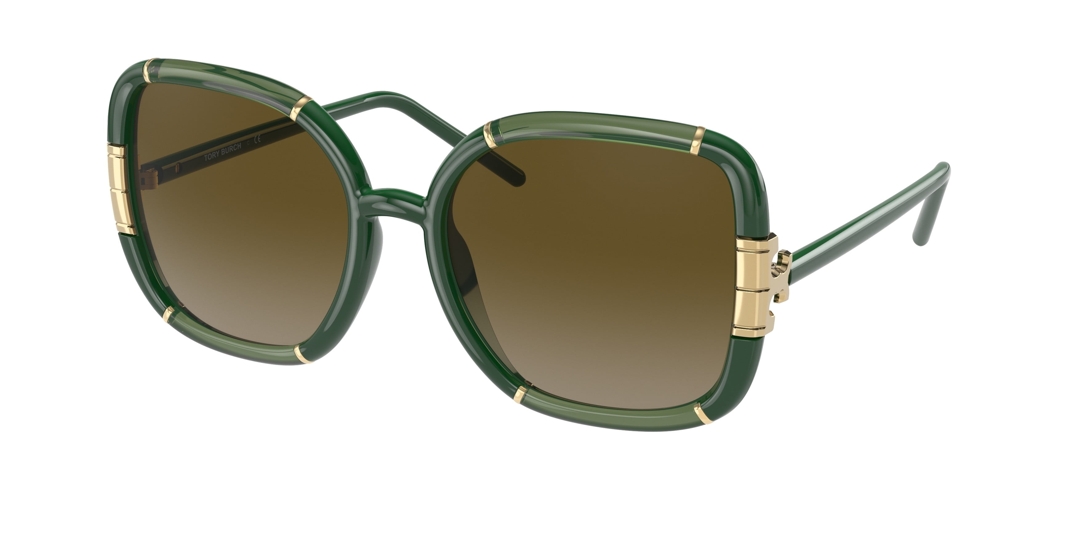 Tory Burch TY 9071U Plastic Womens Square Sunglasses  display picture 2