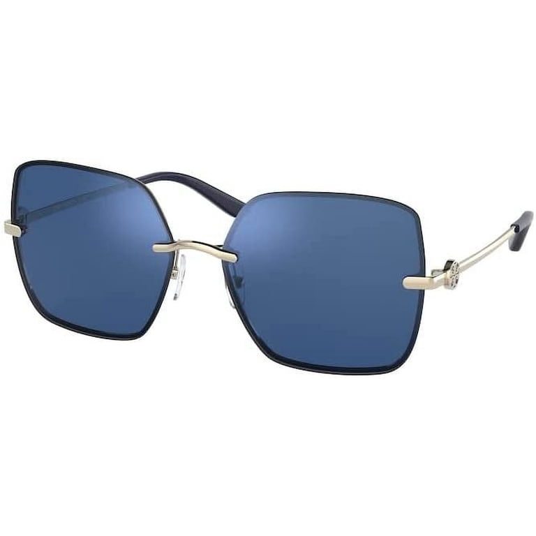 Tory Burch TY6080 329655 Sunglasses Women\'s Gold/Solid Dark Blue Flash 58-15-140 Tory Burch TY6080 329655 Sunglasses Women main image 4