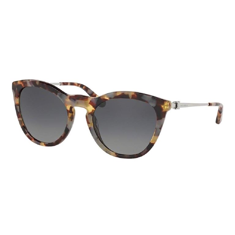 Tory Burch Cat Eye Sunglasses Tortise Gray NEW Kira Cat-Eye Sunglasses: Women main image 3