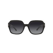 Tory Burch TY 7143U Plastic Womens Square Polarized Optical Sunglasses Black 56mm Adult