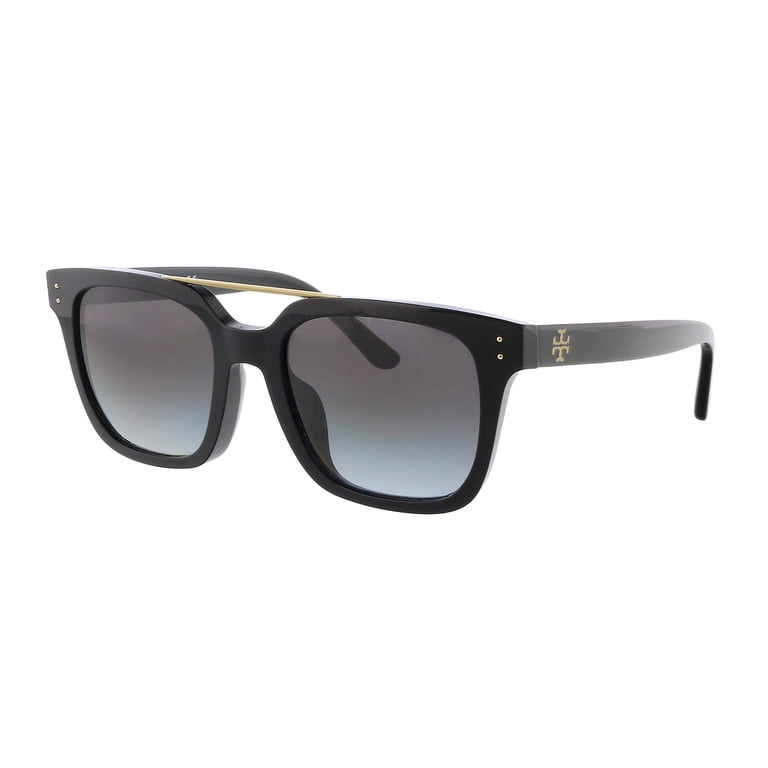 Tory Burch Gray Gradient Rectangular Ladies Sunglasses  display picture 3