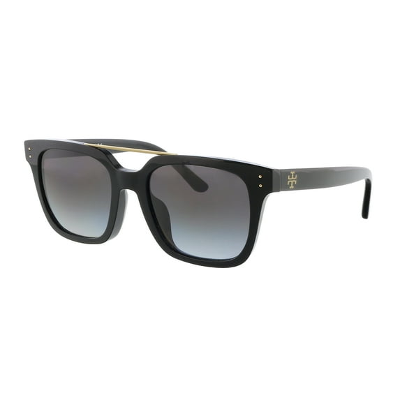 Tory Burch Gray Gradient Rectangular Ladies Sunglasses TY7166U 13268G 52