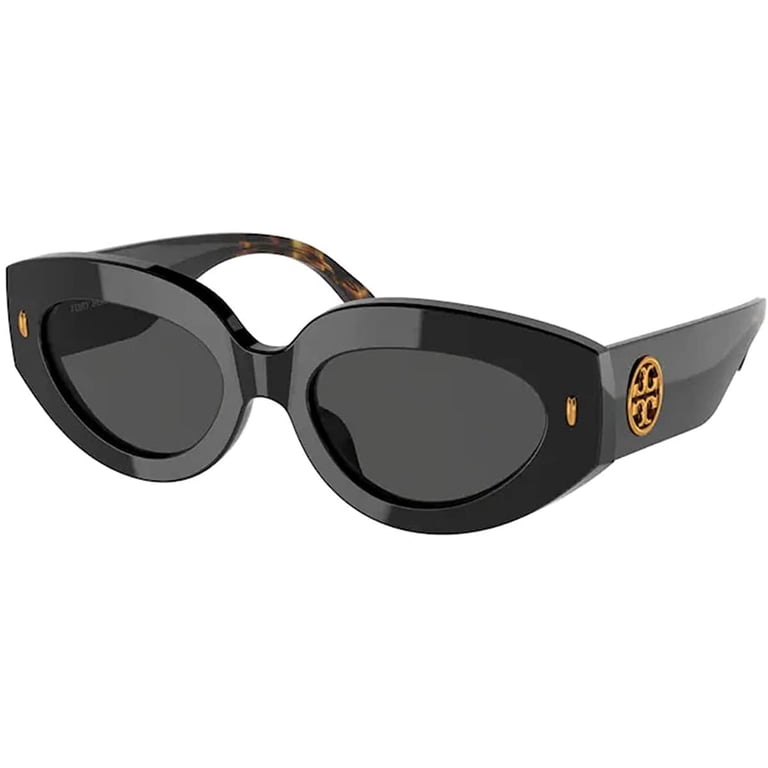 Tory Burch TY7171U 190387 51MM Black / Solid Grey Cat Eye  display picture 2