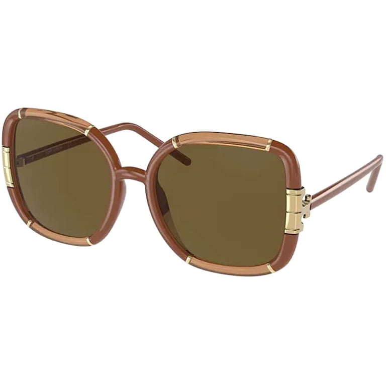 Tory Burch Eleanor Square Sunglasses, 57MM, Transparent  display picture 2