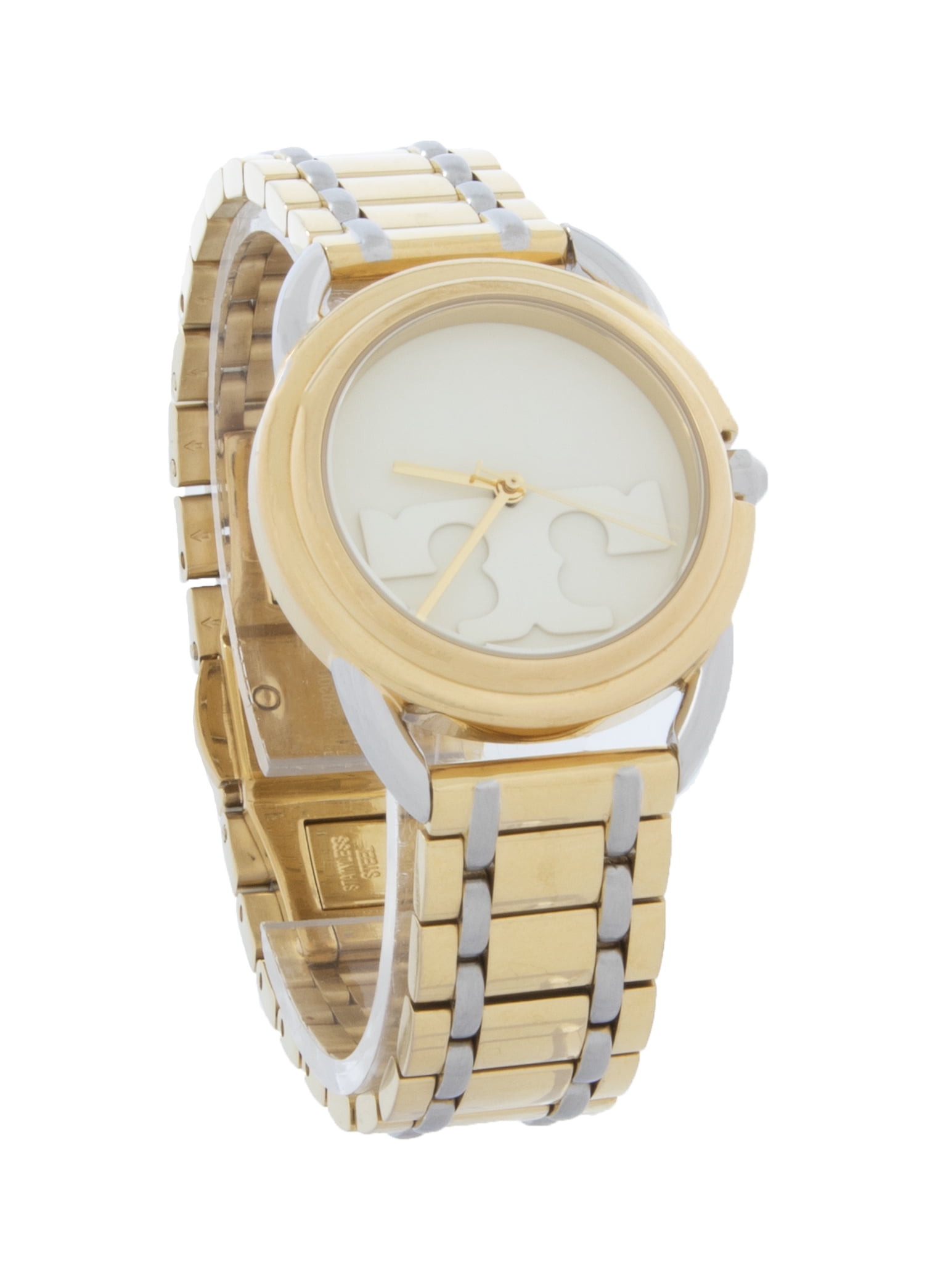 Tory Burch Miller Series Women's Two Tone Stainless Quartz Watch TBW7222