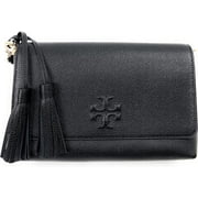Tory Burch Thea Leather Clutch Black