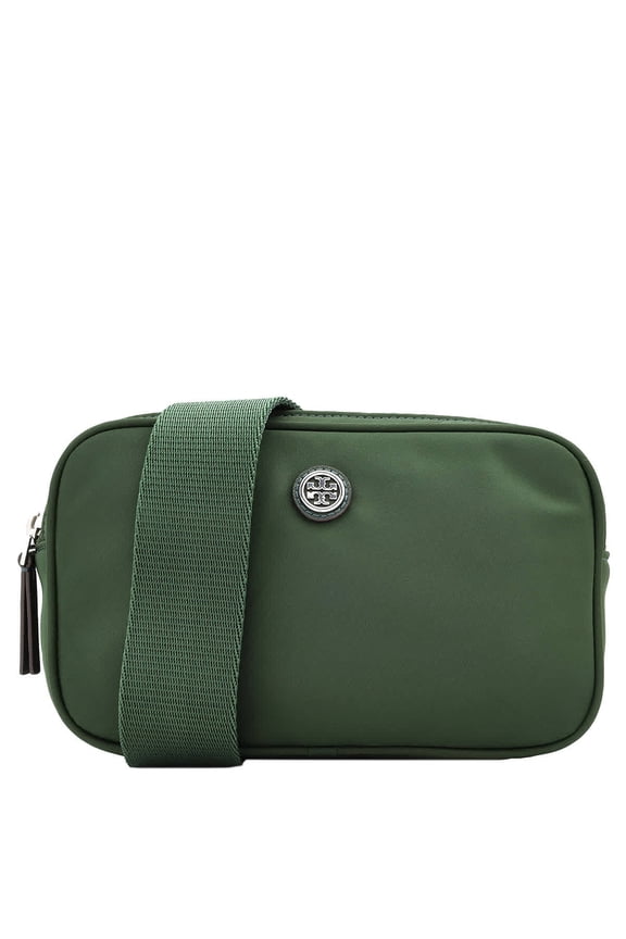 Virginia Nylon Belt Bag In Basil