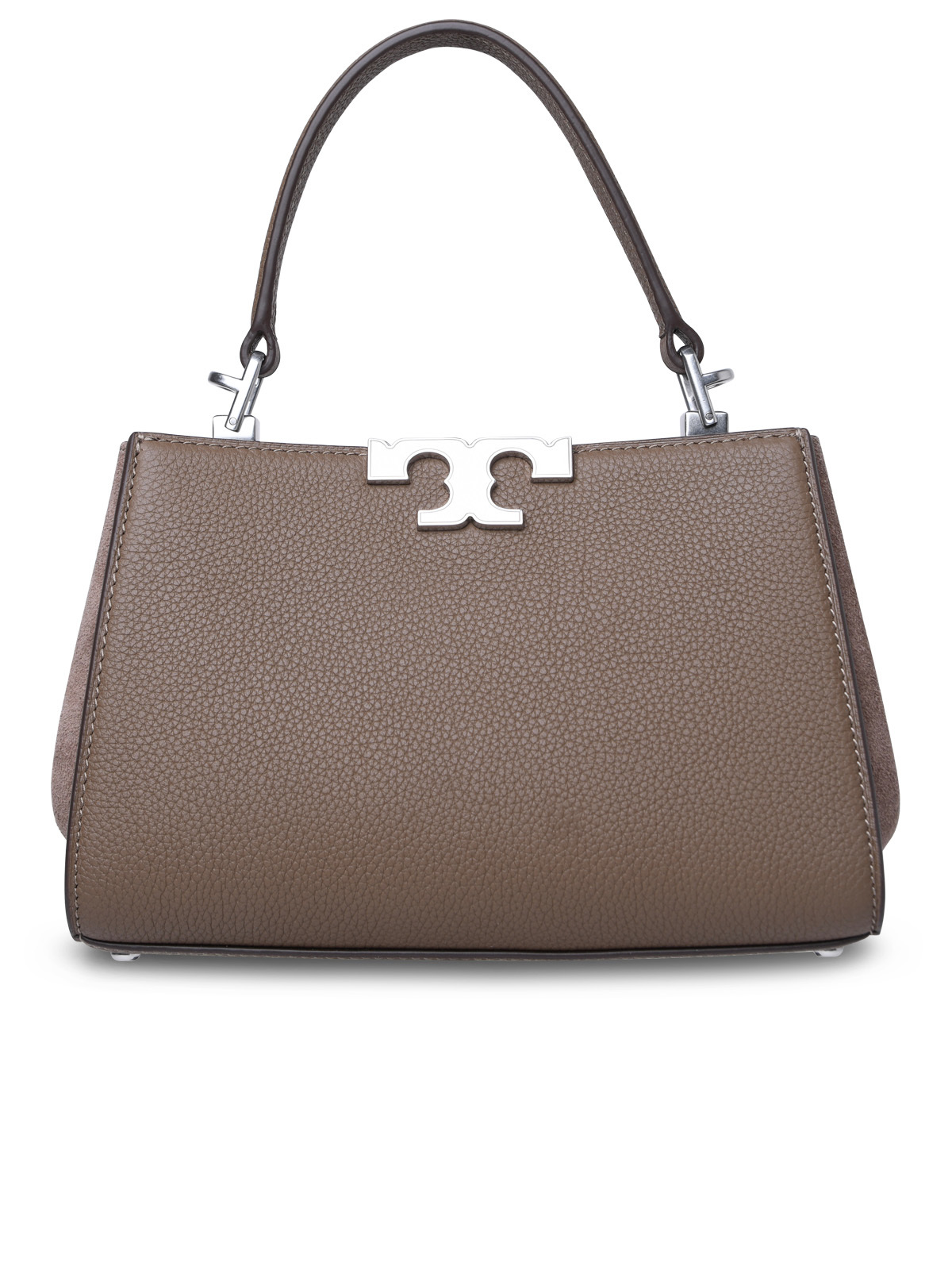 Tory Burch Woman 'Eleanor' Mini Bag In Brown Leather