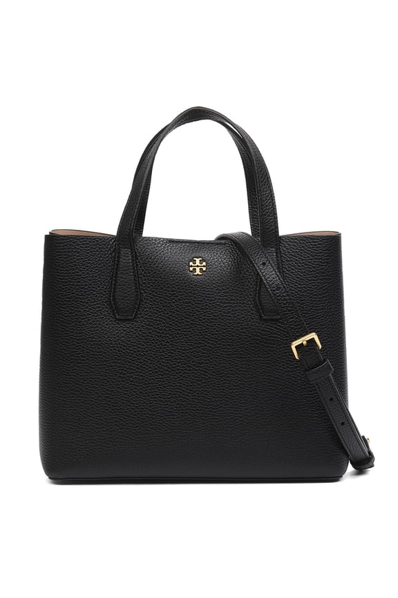 Women's Blake Pebbled Leather Small Tote Bag (Black)