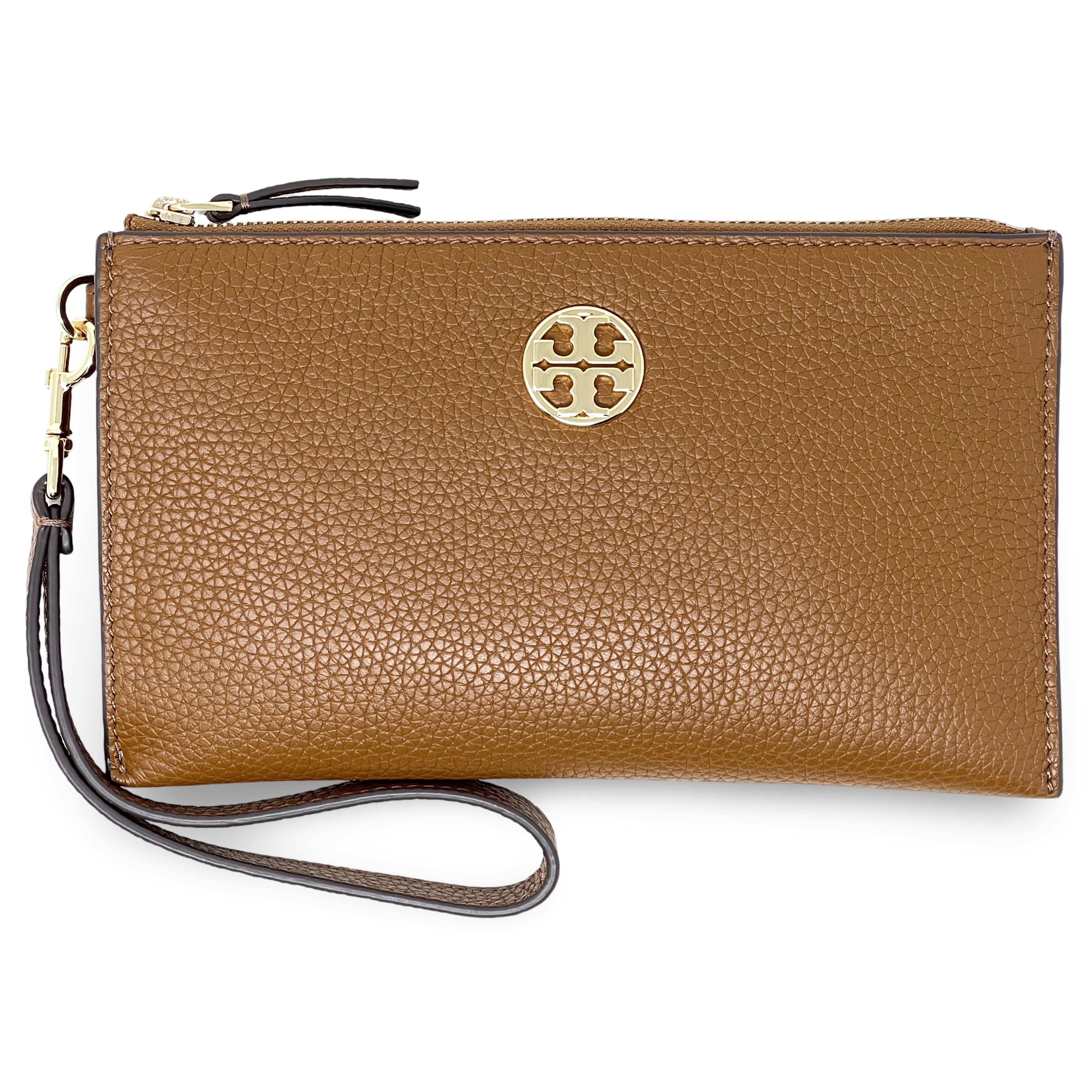 Tory Burch Women's Chelsea Pebbled Leather Top Zip Phone