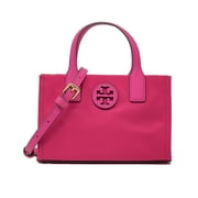 Tory Burch Womens Ella Nylon Mini Tote, Bright Pink