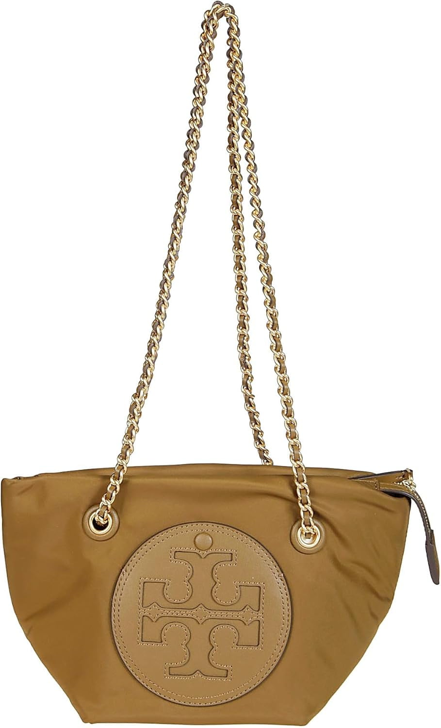 Tory Burch Women's Ella Small Chain Crossbody, Camel