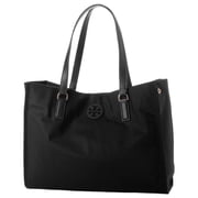 Tory Burch Womens Ella Small Nylon Tote Bag Black
