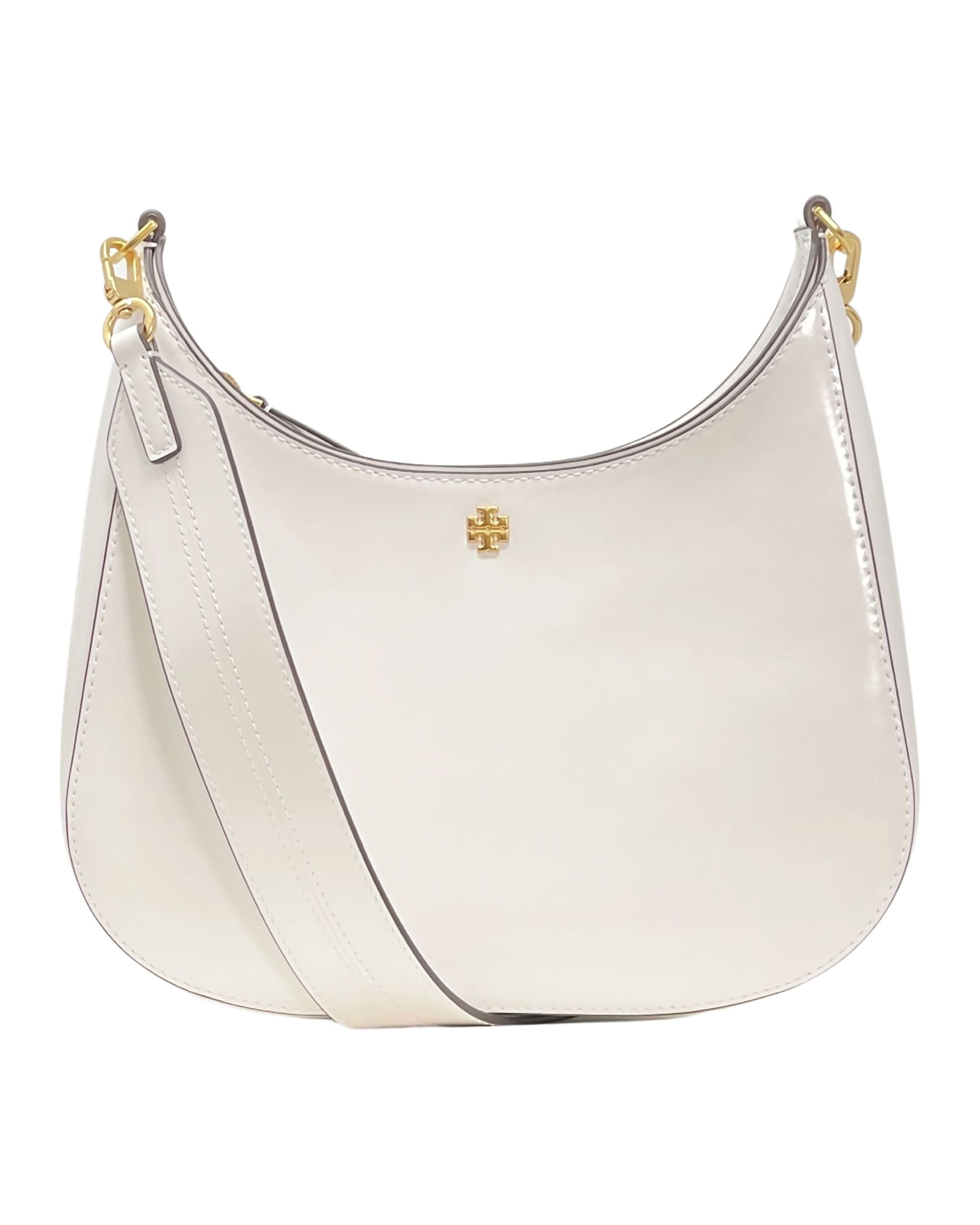 Tory Burch Women's Emerson Patent Leather Swingpack (Optic Tory Burch Women's Emerson Patent Leather Swingpack (Optic