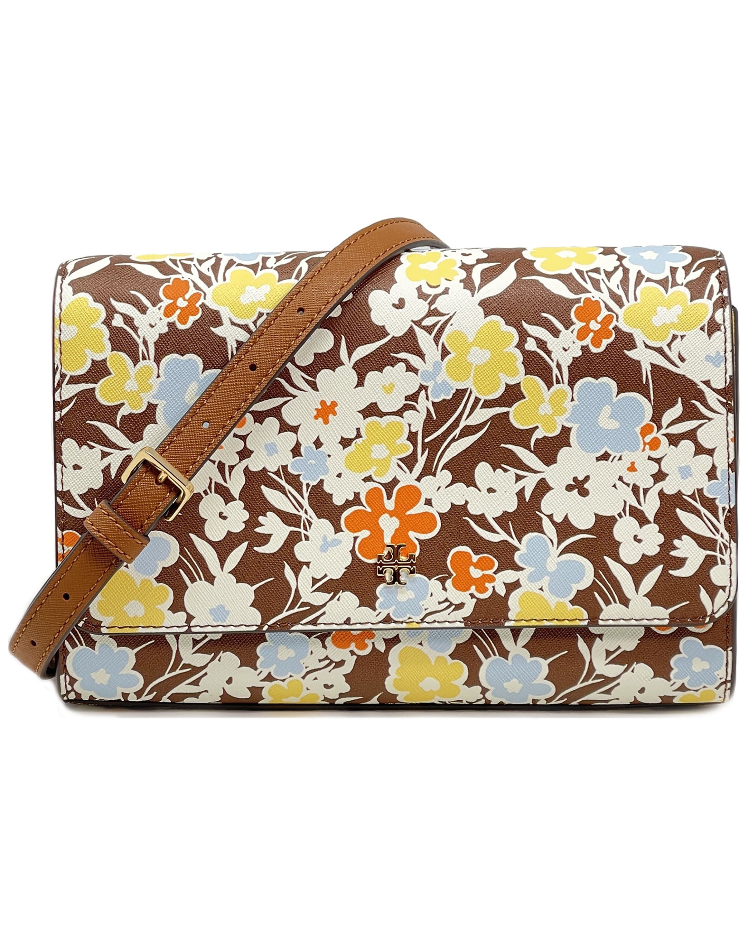 Tory Burch Women s Emerson Printed Combo Crossbody Walmart