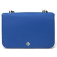 thumbnail image 1 of Tory Burch Women's Emerson Saffiano Leather Medium Adjustable Shoulder Bag (Regal Blue), 1 of 4