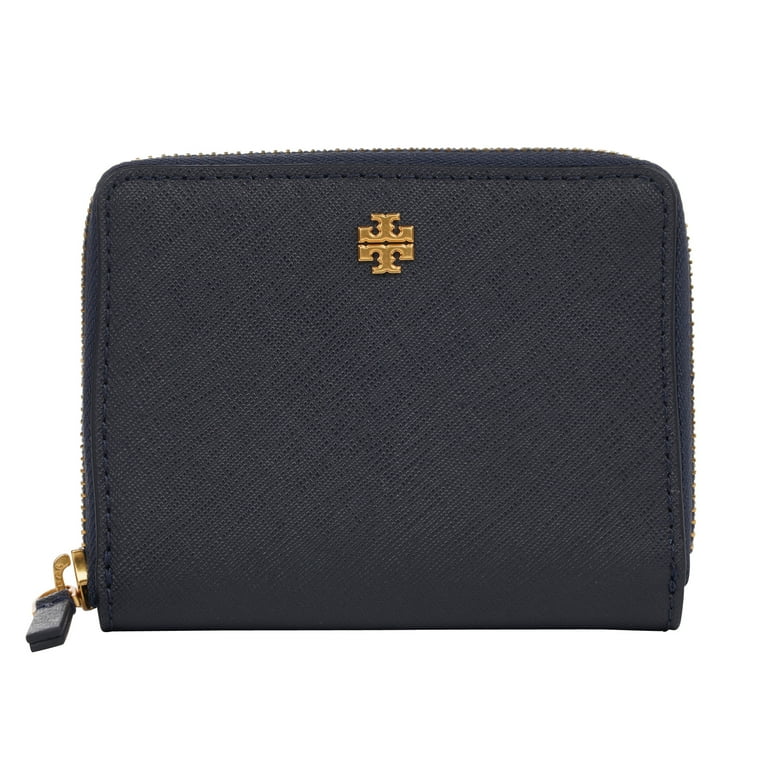 Tory Burch Women's Emerson Saffiano Leather Zip Around Small