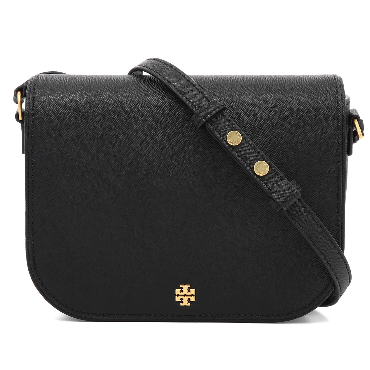 Tory Burch Women's Emerson Small Saffiano Leather Convertible Snap
