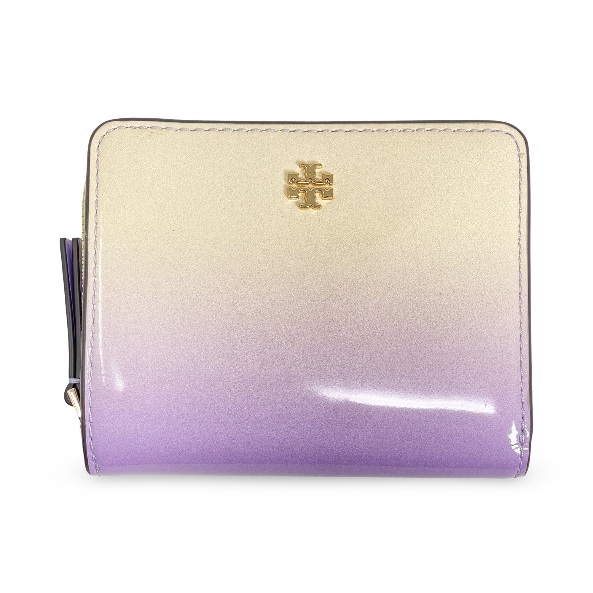 Tory Burch Women's Emerson Snap Dip Dye Mini Wallet (Sweet