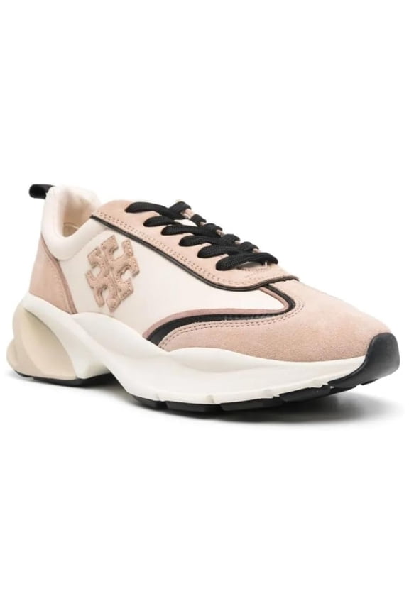 Women's Good Luck Nylon Trainers, French Pearl/Light Khaki, 10