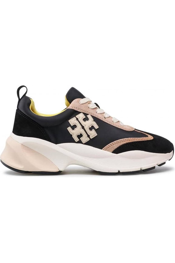 Women's Good Luck Trainer Sneakers, Black/Cream/Black, 4 Medium US