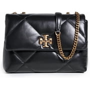 Tory Burch Women's Kira Diamond Quilt Convertible Shoulder Bag, Black