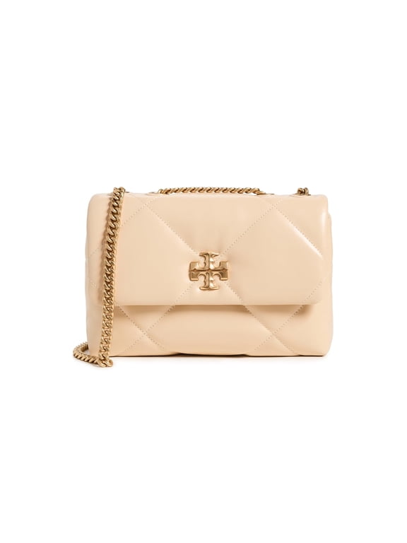 Women's Kira Diamond Quilt Small Convertible Shoulder Bag, Vanilla Soft Serve, Tan, One Size