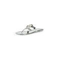 thumbnail image 1 of Tory Burch Women's Miller Sandals, Argento, Silver, Metallic, 10.5 Medium US, 1 of 6